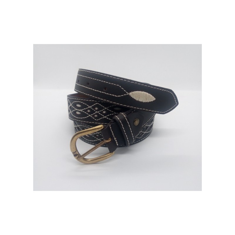 Cinturón señora picado natural en jmccinturonesargentinos.es