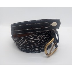 Cinturón señora picado natural en jmccinturonesargentinos.es