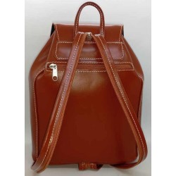 Mochila piel color natural en jmccinturonesargentinos.es