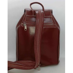 Mochila de Piel color Marrón en jmccinturonesargentinos.es